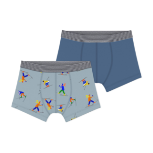 2 Boxers - Ski - Petit Bateau