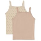 2 Pack Basic Strap Top - Petales - Konges Slojd