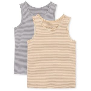 2 Pack Basic Tank Top - Stripe Mix - Konges Slojd