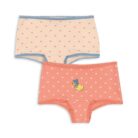 2 Pack Girl Hipster - Coeur Lantana/Teddy Coeur - Konges Slojd