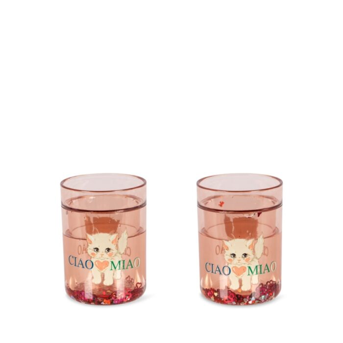 2 Pack Glitter Cups - Ciao Miao - Konges Slojd