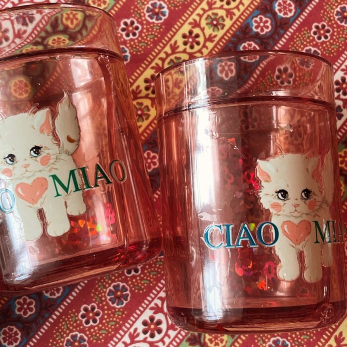 2 Pack Glitter Cups - Ciao Miao - Konges Slojd