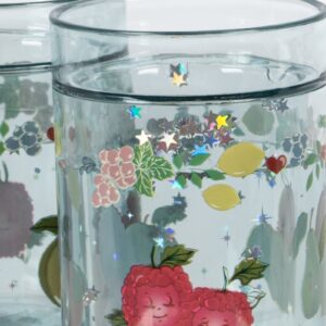 2 Pack Glitter Cups - Fruity - Konges Slojd
