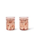 2 Pack Glitter Cups - Woof Letter Rose - Konges Slojd