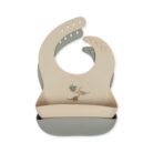 2 Pack Silicone Bib - Dino - Konges Slojd