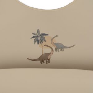2 Pack Silicone Bib - Dino - Konges Slojd