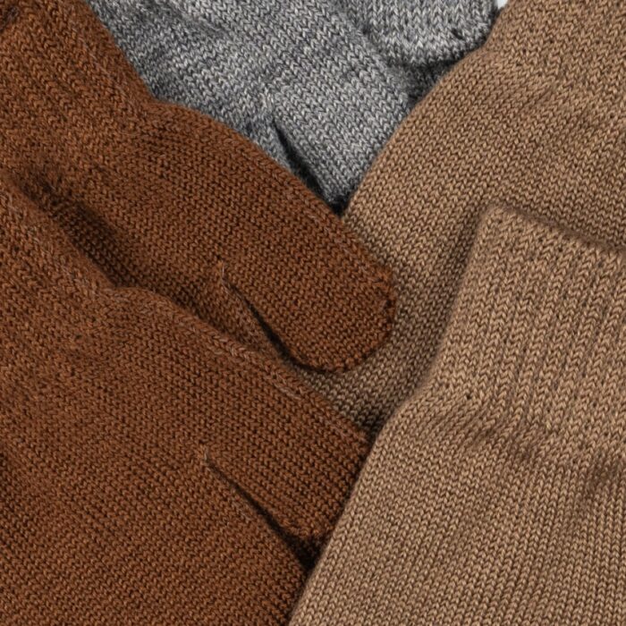 3 Pack Filla Mittens - Grey Melange/Beige/Brown - Konges Slojd