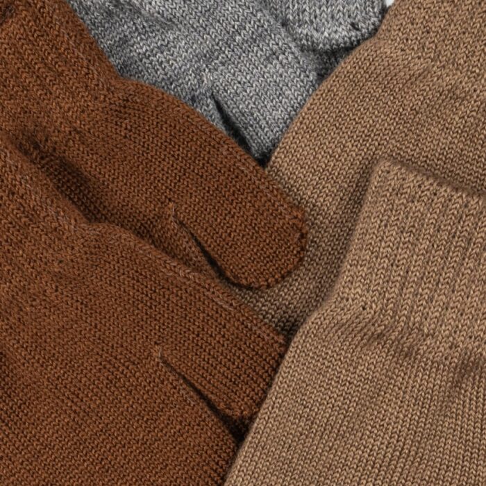 3 Pack Filla Mittens - Grey Melange/Beige/Brown - Konges Slojd