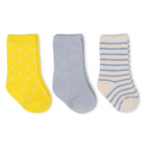 3 Pack Rib Socks - Ocean/Stripe/Dot - Konges Slojd 3 Pack Rib Socks - Ocean/Stripe/Dot - Konges Slojd