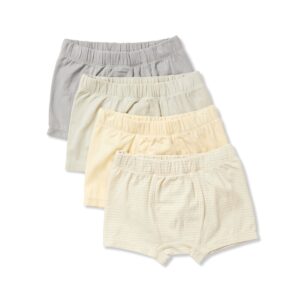 4 Pack Boxers - Lemon/Mint/Quarry/Stripe Mint - Konges Slojd