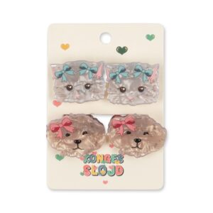 4 Pack Small Hair Claw - Multi - Konges Slojd