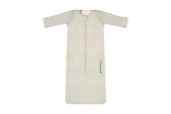 4 Seasons Slaapzak - Green Stripes - Puckababy 4 Seasons Slaapzak - Green Stripes - Puckababy