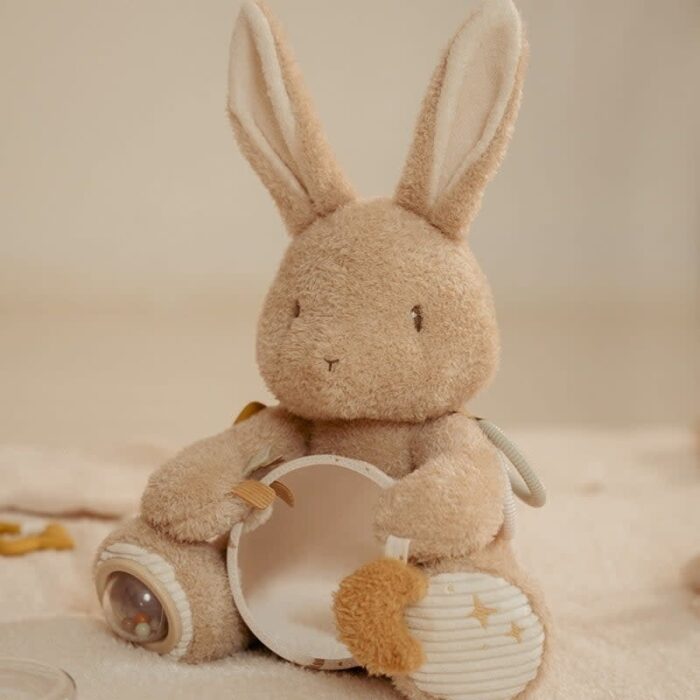Activiteitenknuffel - Baby Bunny - Little Dutch