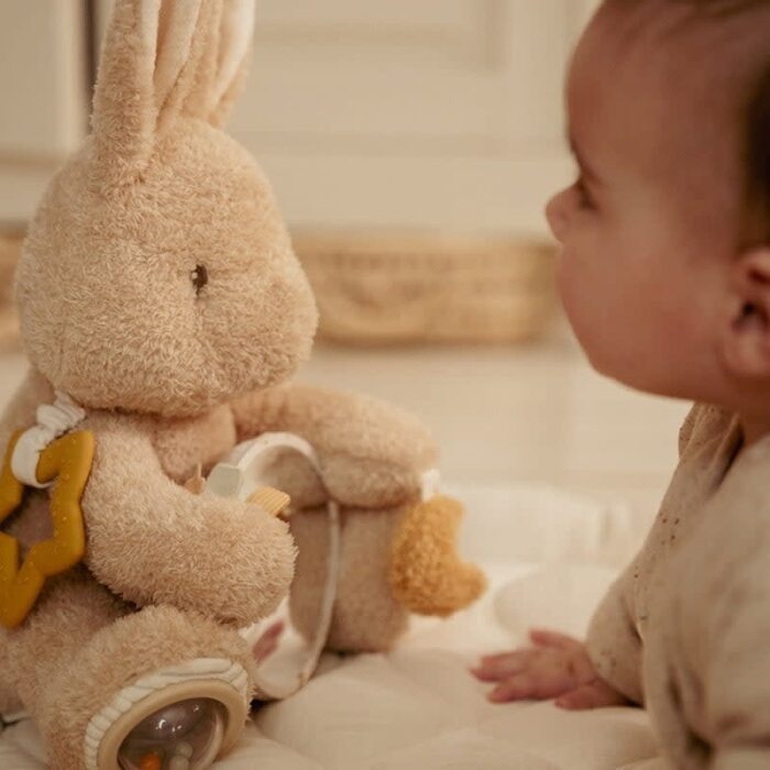 Activiteitenknuffel - Baby Bunny - Little Dutch