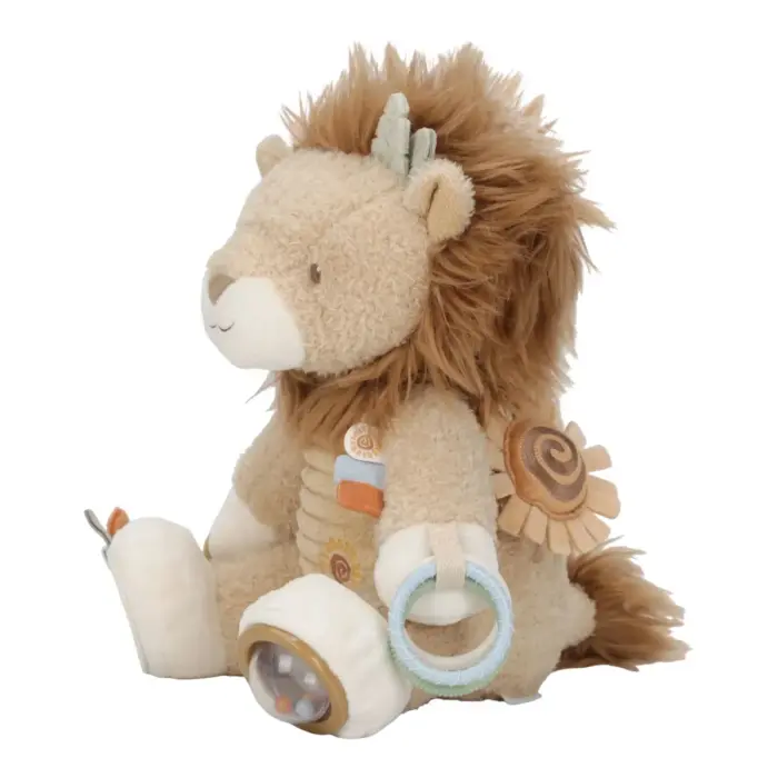 Activiteitenknuffel Leeuw - Safari Friends - Little Dutch