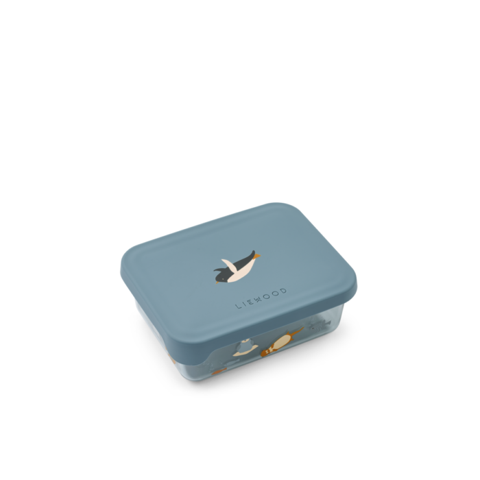 Ako Tritan Snack Box - Arctic Sea / Ocean view - Liewood