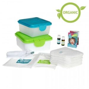 All in one Baby Wipes Kit - Organic White - Cheeky Wipes