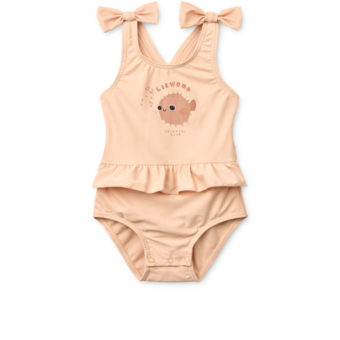 Amara Baby Swimsuit w Bow - Apple blossom - Liewood Amara Baby Swimsuit w Bow - Apple blossom - Liewood