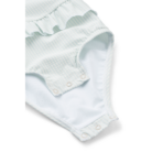 Amina Baby Stripe Swimsuit - Stripe Pure sky / Creme de la creme - Liewood