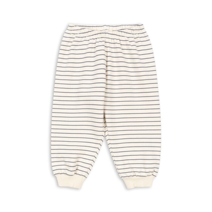 Amio Sweat Pants - Captains Blue/Antique White - Konges Slojd