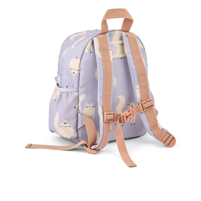 Andreas Backpack - Cat / Warm Lila - Liewood