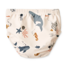 Anthony Baby Printed Swim Pants - Sea creature / Sandy - Liewood