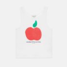 Apple tank t-shirt - White - Weekend House Kids
