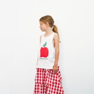 Apple tank t-shirt - White - Weekend House Kids Apple tank t-shirt - White - Weekend House Kids