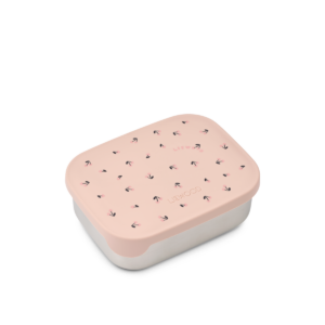 Arthur printed lunchbox - Mini Cherry Heart / Rosey - Liewood