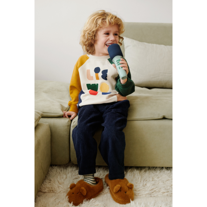 Aviaja Bear Slippers - Golden caramel - Liewood Aviaja Bear Slippers - Golden caramel - Liewood