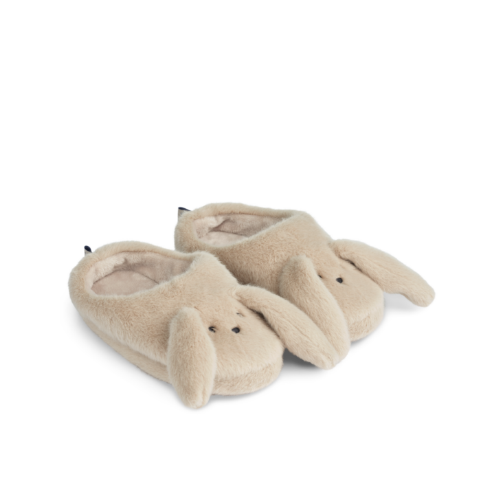 Aviaja Rabbit Slippers - Mist - Liewood Aviaja Rabbit Slippers - Mist - Liewood