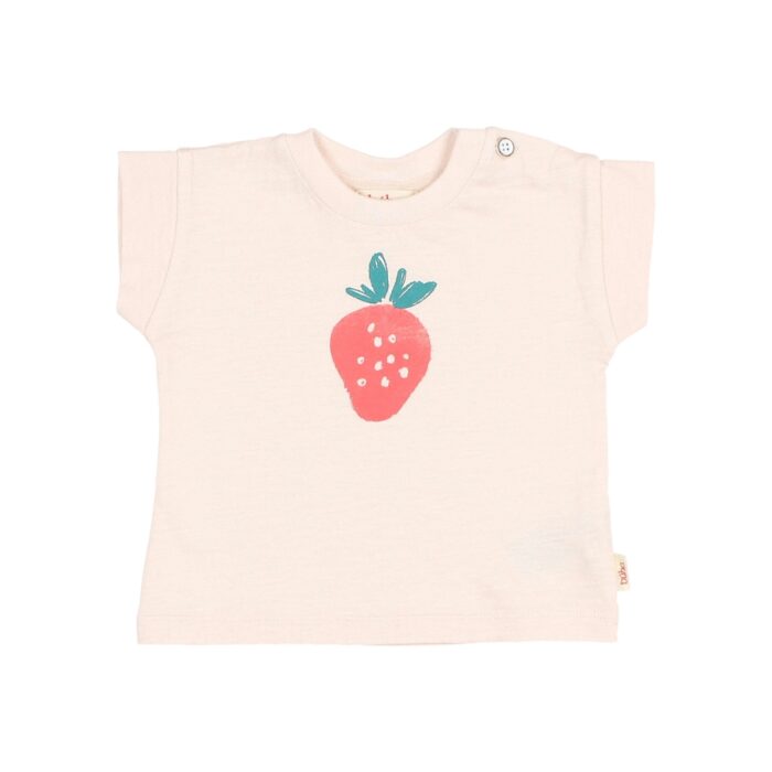 BB Fresa T-Shirt - Cream Pink - Buho