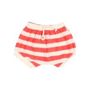 BB Terry Stripes Shorts - Coral - Buho