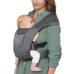 Babydraagzak Embrace - Soft Air Mesh - Washed Black - Ergobaby