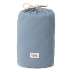Babymat & Opbergzak - Organic Soft - Dusty Blue - Play & Go