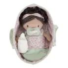 Babypop Evi met mandje en toebehoren - Little Dutch