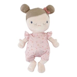 Babypop Rosa met mandje en toebehoren - Little Dutch