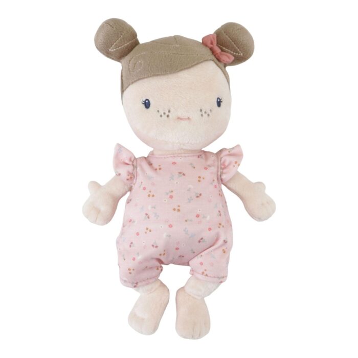 Babypop Rosa met mandje en toebehoren - Little Dutch Babypop Rosa met mandje en toebehoren - Little Dutch