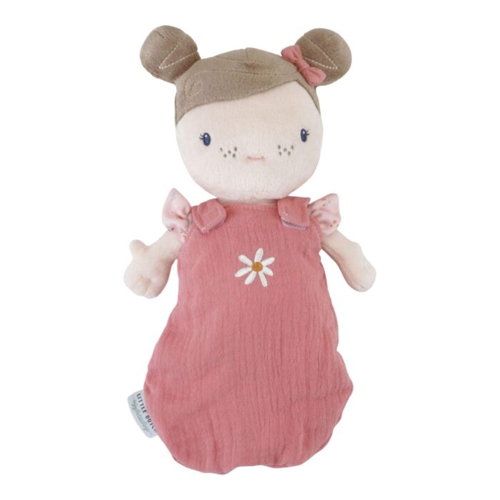 Babypop Rosa met mandje en toebehoren - Little Dutch Babypop Rosa met mandje en toebehoren - Little Dutch