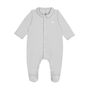 Babypyjama - Grijs - Petit Bateau