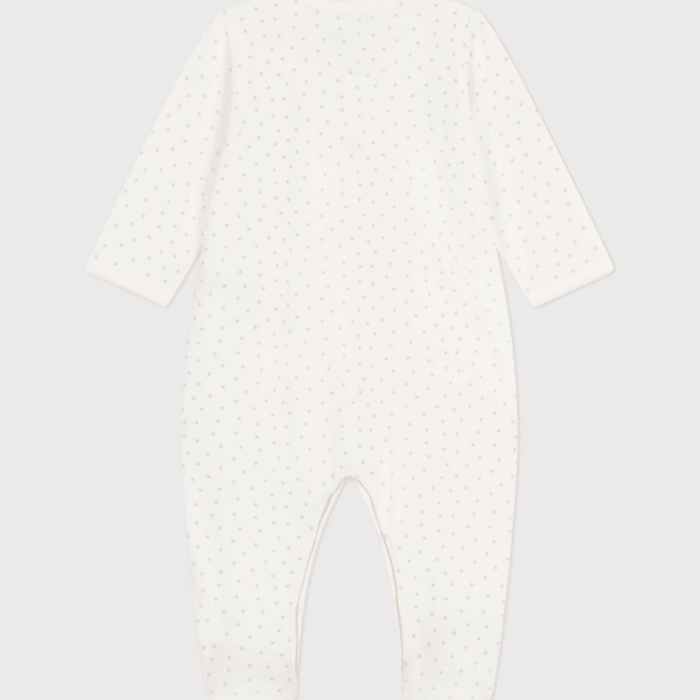 Babypyjama - Marshmallow/Mistigri - Petit Bateau Babypyjama - Marshmallow/Mistigri - Petit Bateau