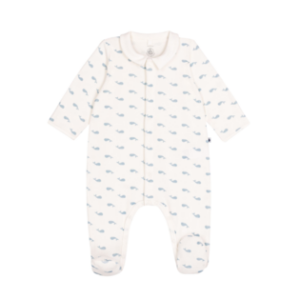 Babypyjama - Whale - Petit Bateau Babypyjama - Whale - Petit Bateau