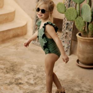 Badpakje Leopard Green - Elle & Rapha