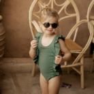 Badpakje Leopard Green - Elle & Rapha