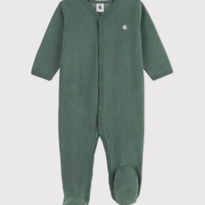 Badstoffen Pyjama - Green - Petit Bateau