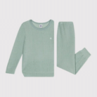 Badstoffen Pyjama 2 stuks - Green - Petit Bateau