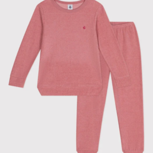 Badstoffen Pyjama 2 stuks - Rosewood - Petit Bateau