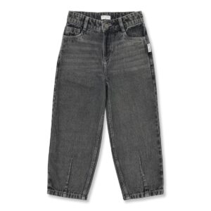 Ballon Fit Jeans - Washed Grey − Petit Blush