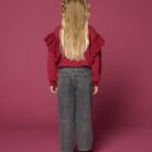 Ballon Fit Jeans - Washed Grey − Petit Blush