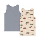 Basic 2 Pack Tank Top Gots - Tradewinds - Konges Slojd
